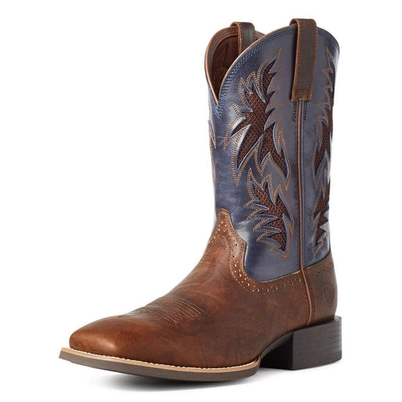 Load image into Gallery viewer, Ariat Mens Sporty Cool Venttek Western Bar Top Boots
