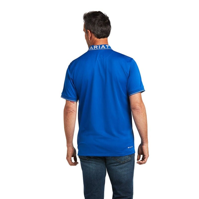 Load image into Gallery viewer, Ariat Mens Logo Fitted Polo
