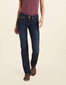Ariat Womens Real Perfect Rise Straight Leg Greta Jeans