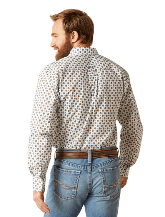 Ariat Mens Garvie Fitted Long-Sleeve Shirt