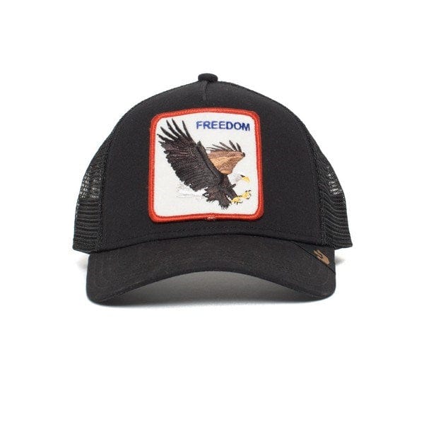 Load image into Gallery viewer, Goorin Bros The Freedom Eagle Cap - Black
