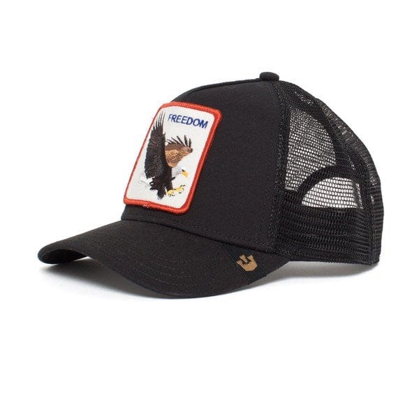 Load image into Gallery viewer, Goorin Bros The Freedom Eagle Cap - Black

