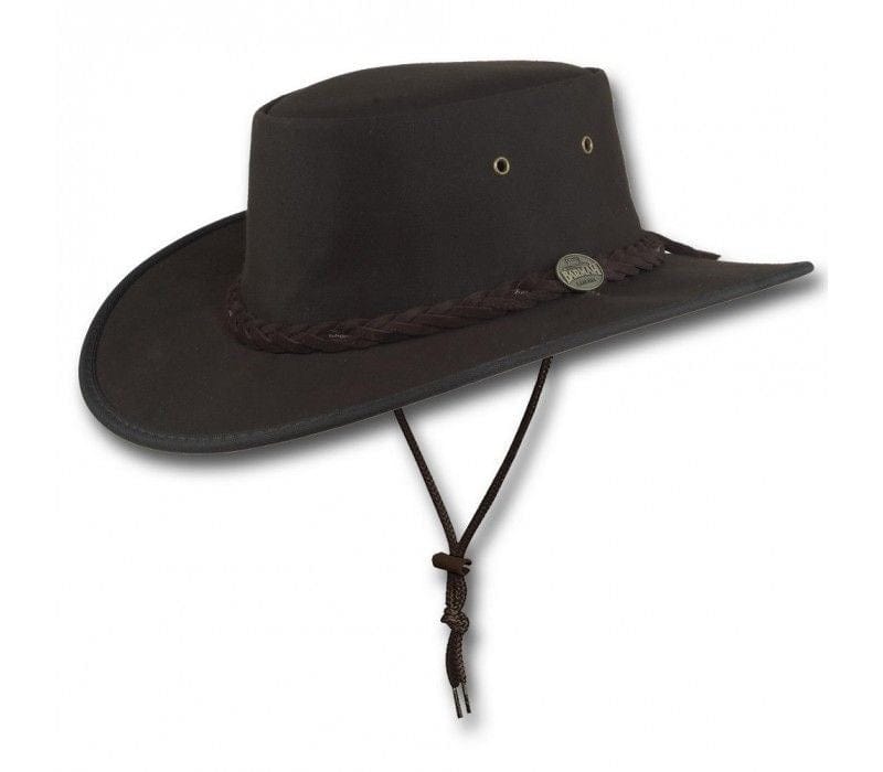 Load image into Gallery viewer, Barmah Drover Oilskin Hat
