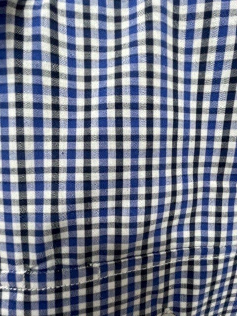 Load image into Gallery viewer, Bisley Mens Blue Small Check Shirt
