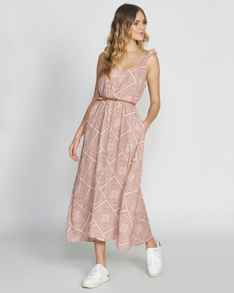 Load image into Gallery viewer, Sass Womens Tessa Midi Dress
