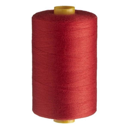Sewing thread dark red 1000m