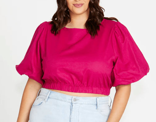 Load image into Gallery viewer, Sass Womens Marnie Balloon Sleeve Top
