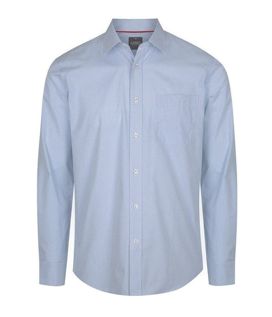 Gloweave Mens Micro Check Long Sleeve Shirt