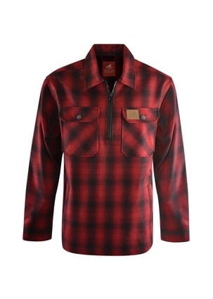 Thomas Cook Mallard 1/4 Zip Over Shirt