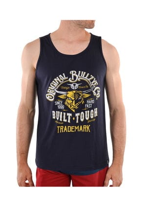 Load image into Gallery viewer, Bullzye Mens Built Tough Singlet
