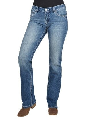 Load image into Gallery viewer, Pure Western Womens Mary Anne Stright Leg Jean
