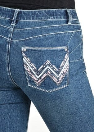 Wrangler Womens Arizona Q-Baby Booty-Up Jean