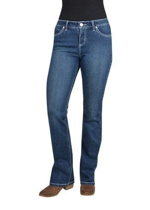 Wrangler Womens Windsong Q-Baby Booty-Up Jean