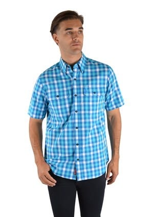 Load image into Gallery viewer, Thomas Cook Mens Parnell Check 2 Pocket Shirt

