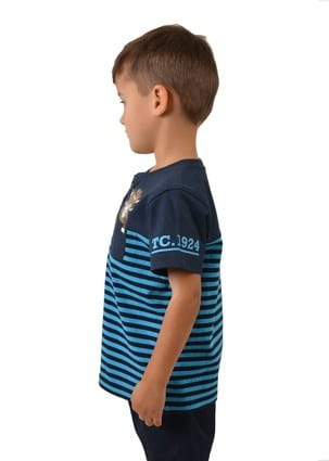Load image into Gallery viewer, Thomas Cook Boys Poket Bullhenley Short Sleeve Tee
