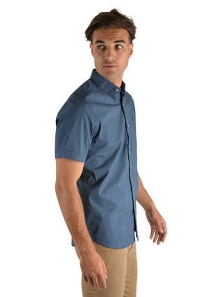 Load image into Gallery viewer, Thomas Cook Mens Archer Print Tailored Short Sleeve Shirt
