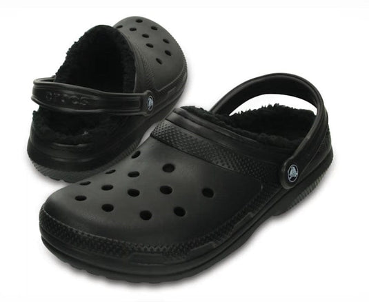 Crocs Classic Lined Clog (Black)