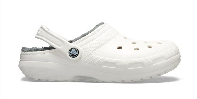 Load image into Gallery viewer, Crocs Classic Lined Clog (White)
