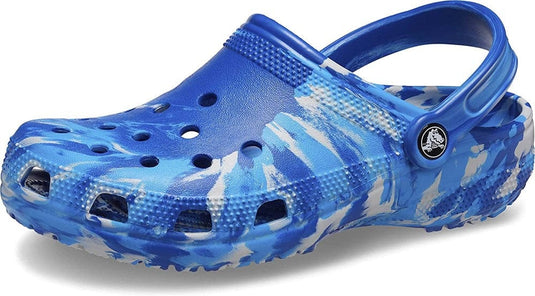 Crocs Classic Marbled Clog - Blue Bolt