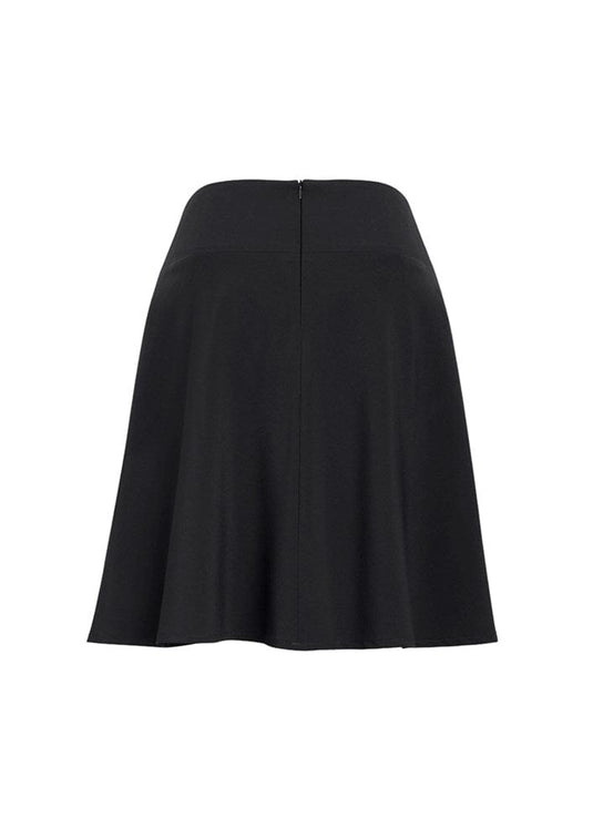 Biz Collection Womens Bandless Flared Skirt