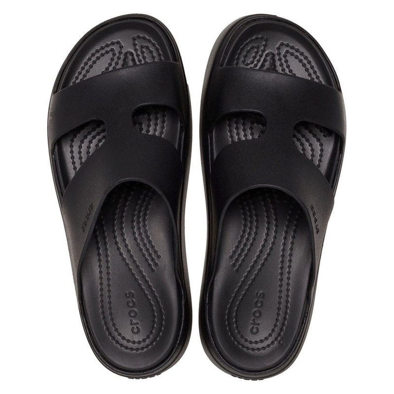 Load image into Gallery viewer, Crocs Womens Getaway Platform H-Strap - Black
