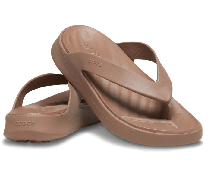 Load image into Gallery viewer, Crocs Womens Getaway Flip -  Latte
