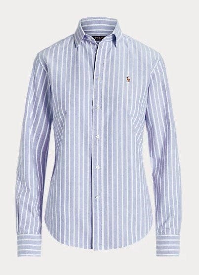 Load image into Gallery viewer, Ralph Lauren Womens Classic Fit Striped Oxford Shirt
