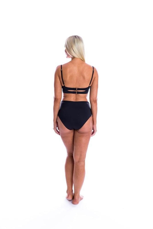 Togs Womens High Waisted Reversible Swim Bottoms