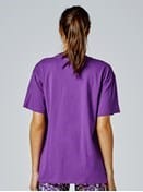 Load image into Gallery viewer, Running Bare Womens Hollywood 90&#39;s Relax Tee - Pansy
