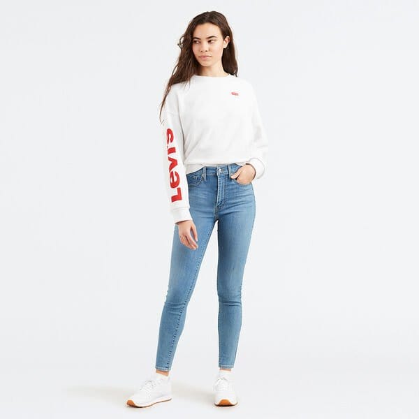 Load image into Gallery viewer, Levis Mile High Super Skinny Jeans (Math Club)
