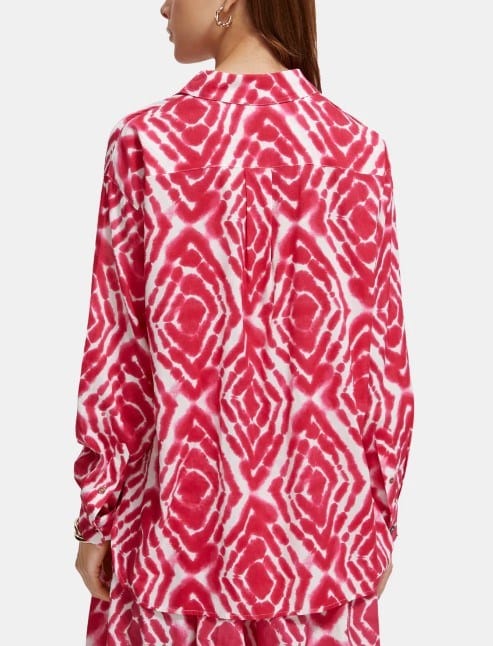 Load image into Gallery viewer, Scotch &amp; Soda Womens Oversized Printed Shirt
