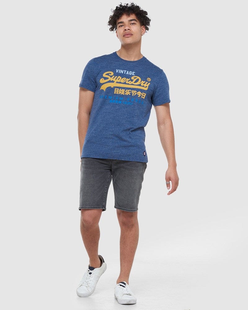 Load image into Gallery viewer, Superdry Mens Vintage Logo Tri Tee
