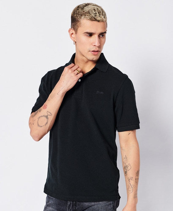 Superdry Mens Vintage Pique Relax Polo
