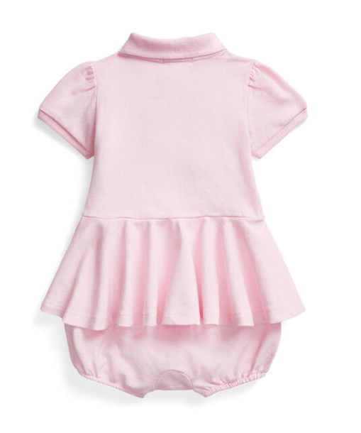 Ralph Lauren Infant Girls Short Sleeve One-Piece Dress