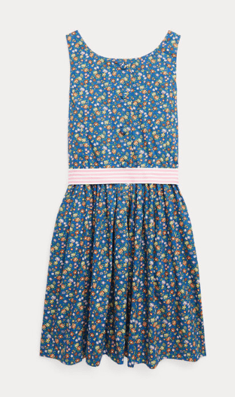 Ralph Lauren Girls Woven Dress - Mimi Floral