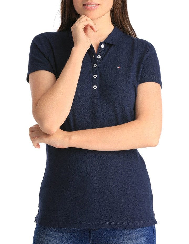 Load image into Gallery viewer, Tommy Hilfiger Womens Chiara Pique Polo
