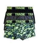 Tradies Boys 3 Pack Fitted Trunk