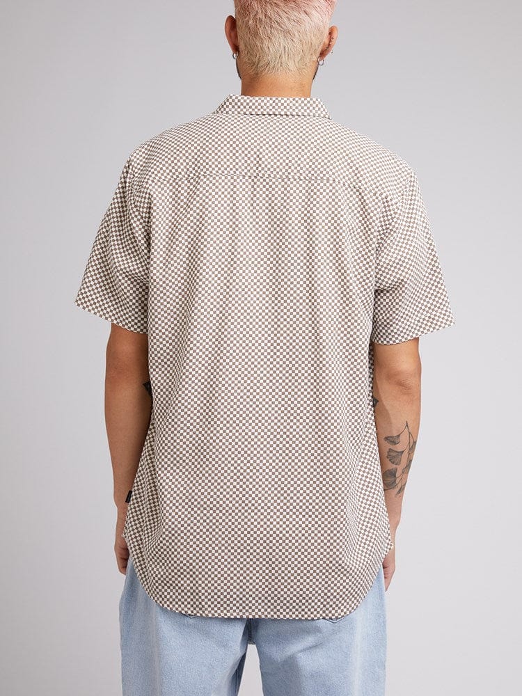 Load image into Gallery viewer, Silent Theory Mens Check Out Hemp Shirt
