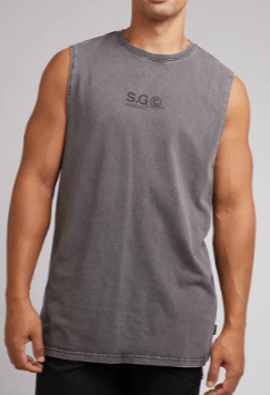 St Goliath Mens Mark Up Muscle Tank
