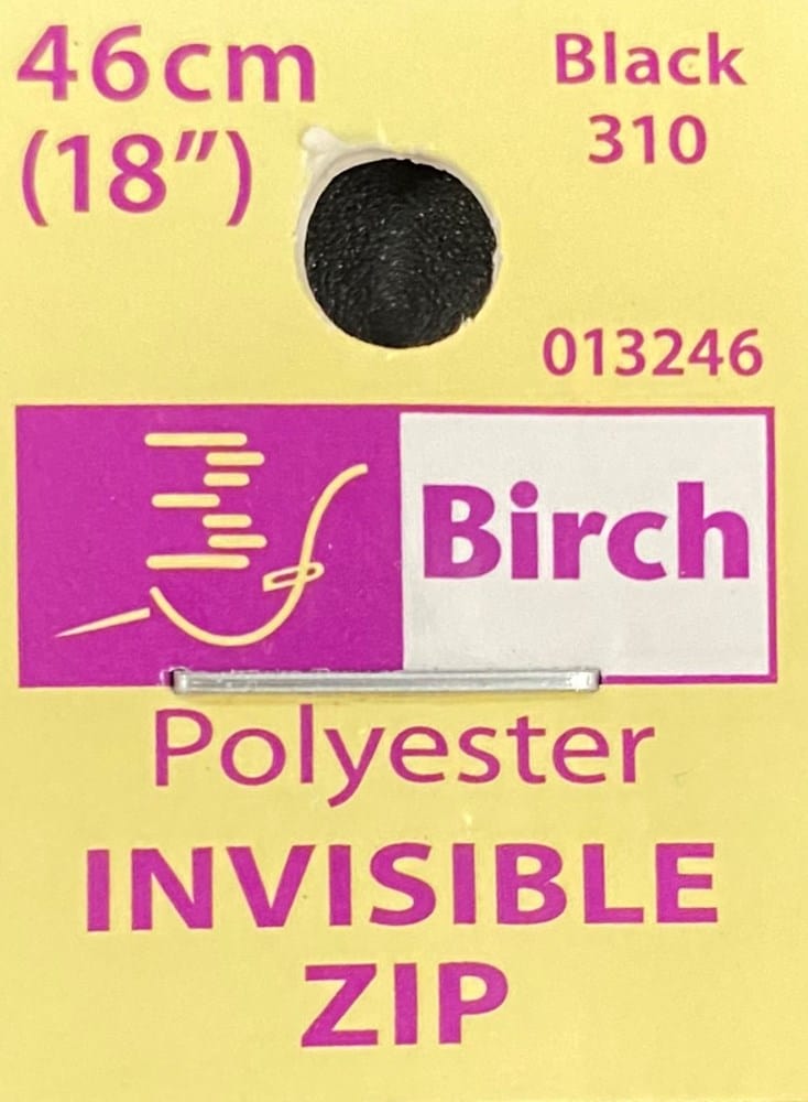 Load image into Gallery viewer, Birch Invisible Zip 46cm
