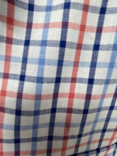 Bisley Mens Blue Cotton Medium Check Shirt