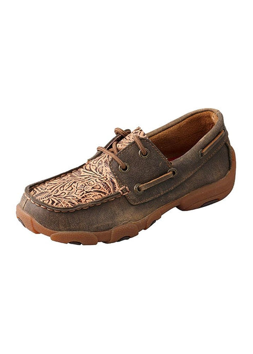 Twisted X Childrens Tooled Casual Mocs