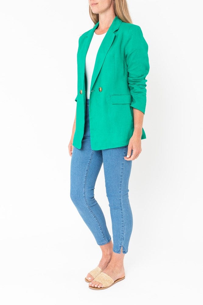 Load image into Gallery viewer, Jump Womens Linen Blazer
