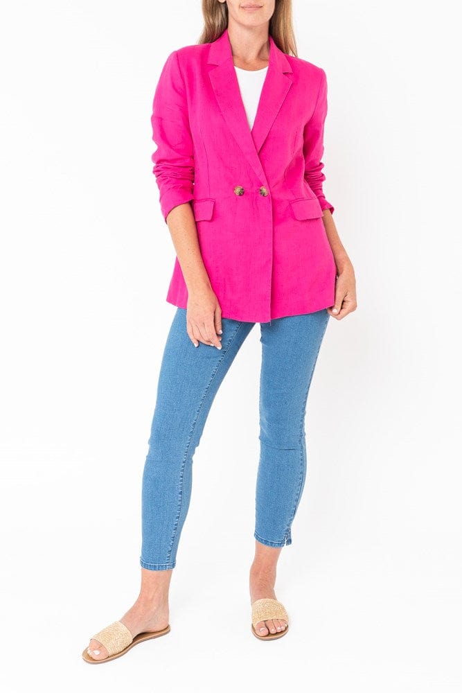 Load image into Gallery viewer, Jump Womens Linen Blazer
