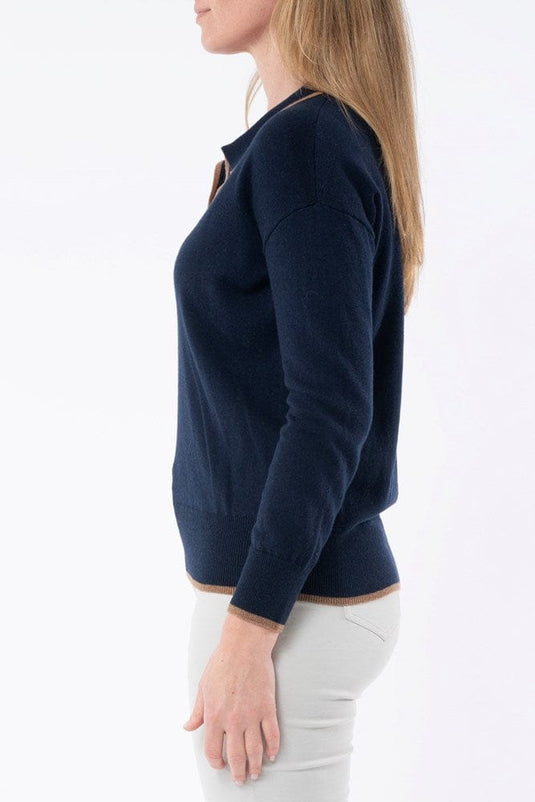Jump Womens Collared Pullover