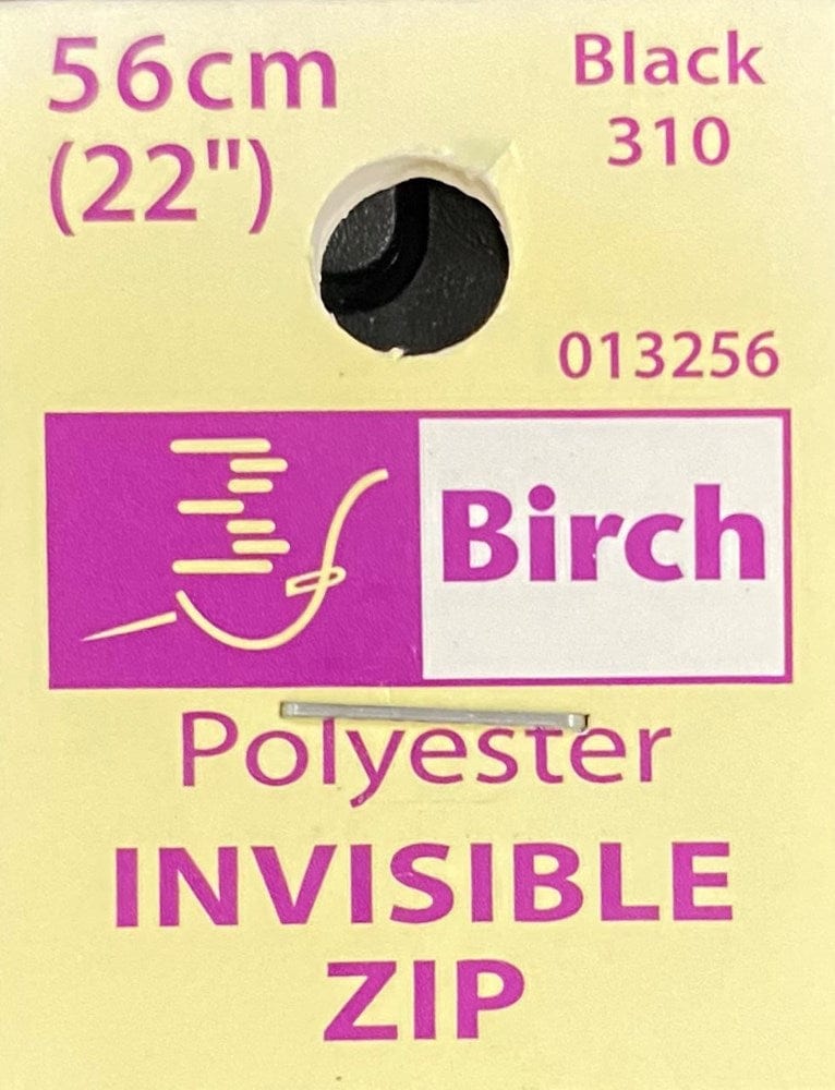 Load image into Gallery viewer, Birch Invisible Zip 56cm
