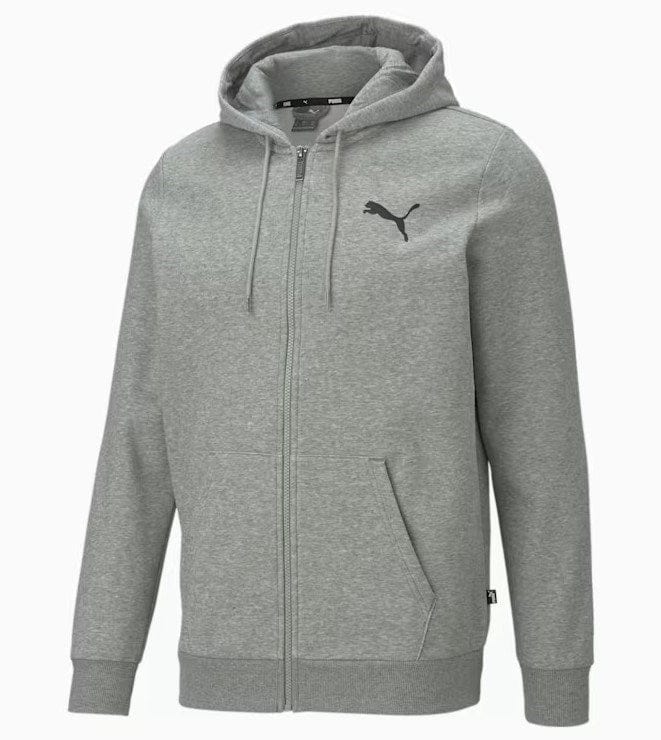 Load image into Gallery viewer, Puma Mens ESS Small Logo Full-Zip Hoodie
