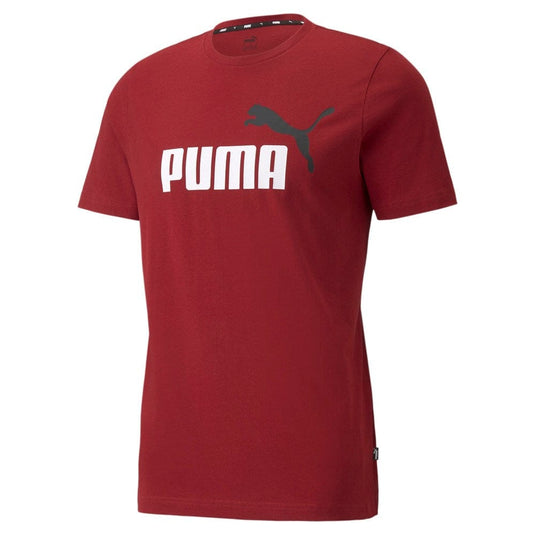 Puma Mens Essential  2 Colour Logo Tee