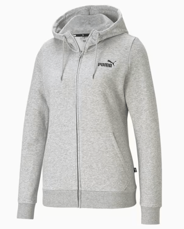 Load image into Gallery viewer, Puma Womens ESS Small Logo Full-Zip Hoodie
