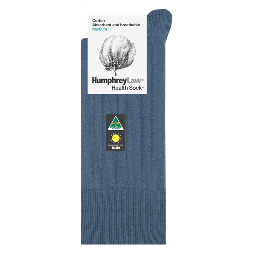 Humphrey Law Mens 95% Mercerised Cotton Health Sock